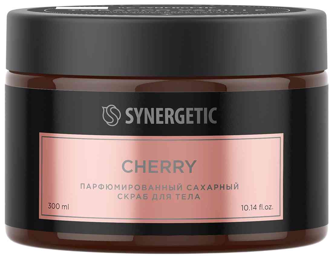 

Сахарный скраб для тела Synergetic Cherry