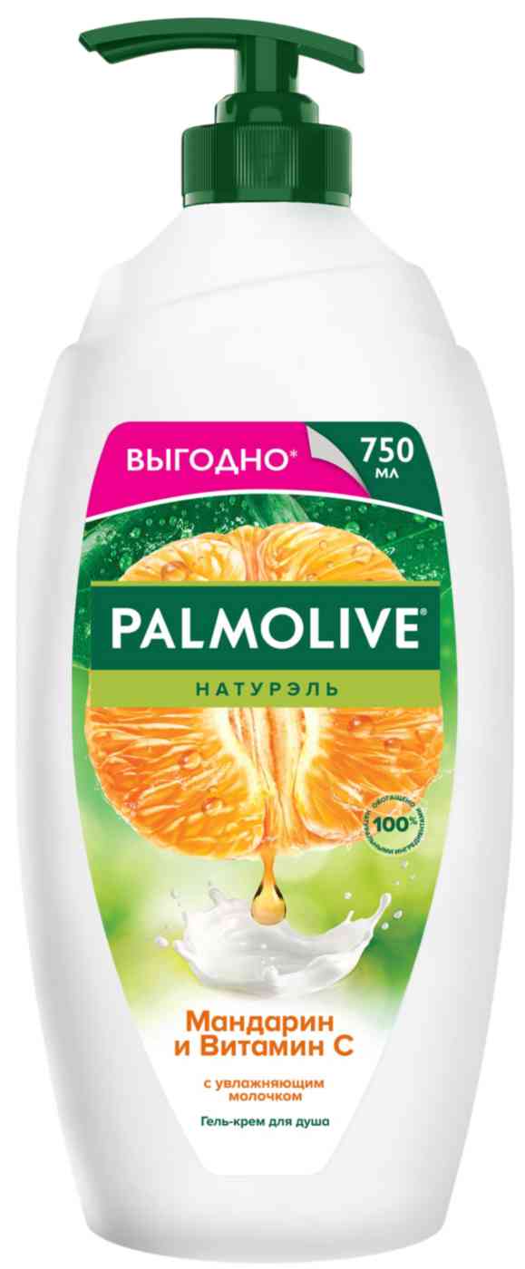 

Гель-крем для душа Palmolive Натурэль мандарин и витамин С