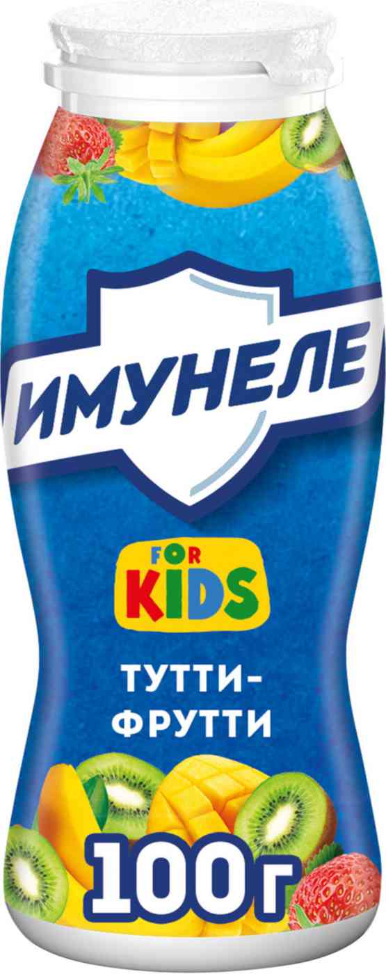 Напиток кисломолочный Имунеле For Kids Тутти-фрутти 15 30₽