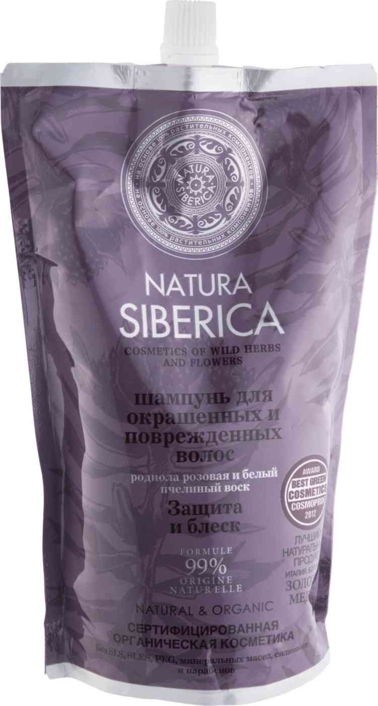 Шампунь для окрашенных и повреждённых волос Natura Siberica 448₽