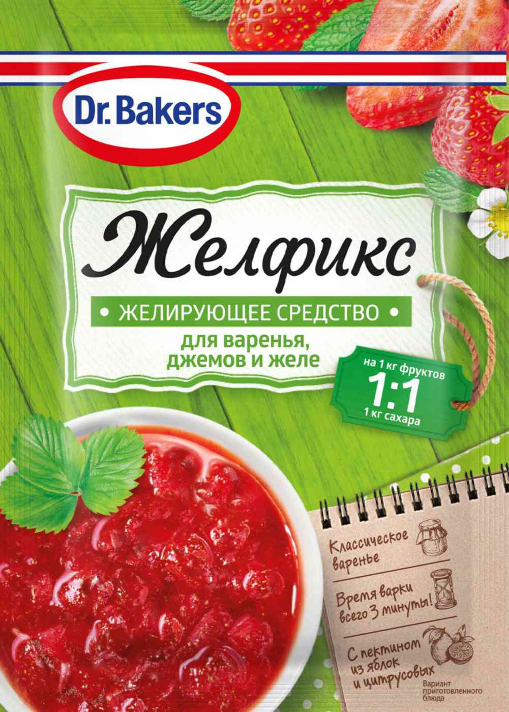 

Желирующее средство Dr. Bakers