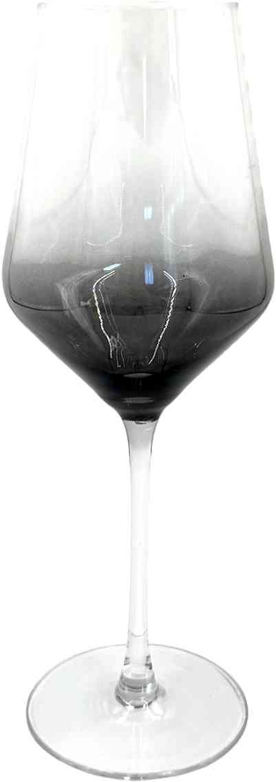 Бокал для вина хрустальный дымка 374₽