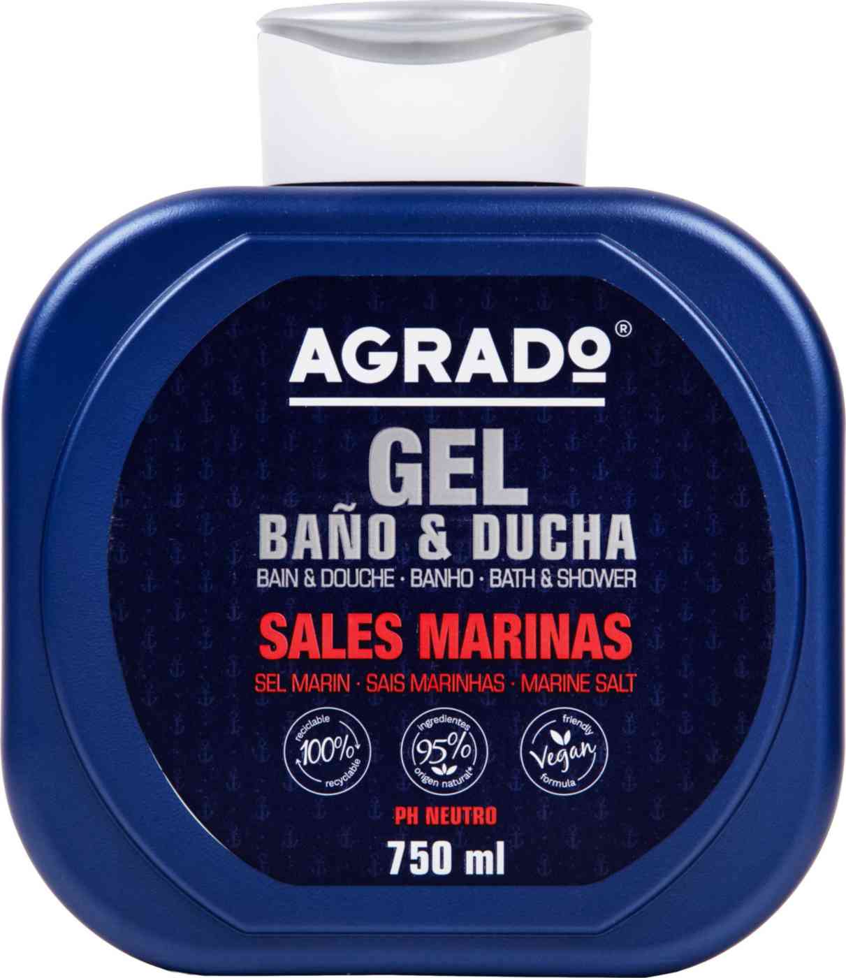 Гель для ванн и душа Agrado 289₽