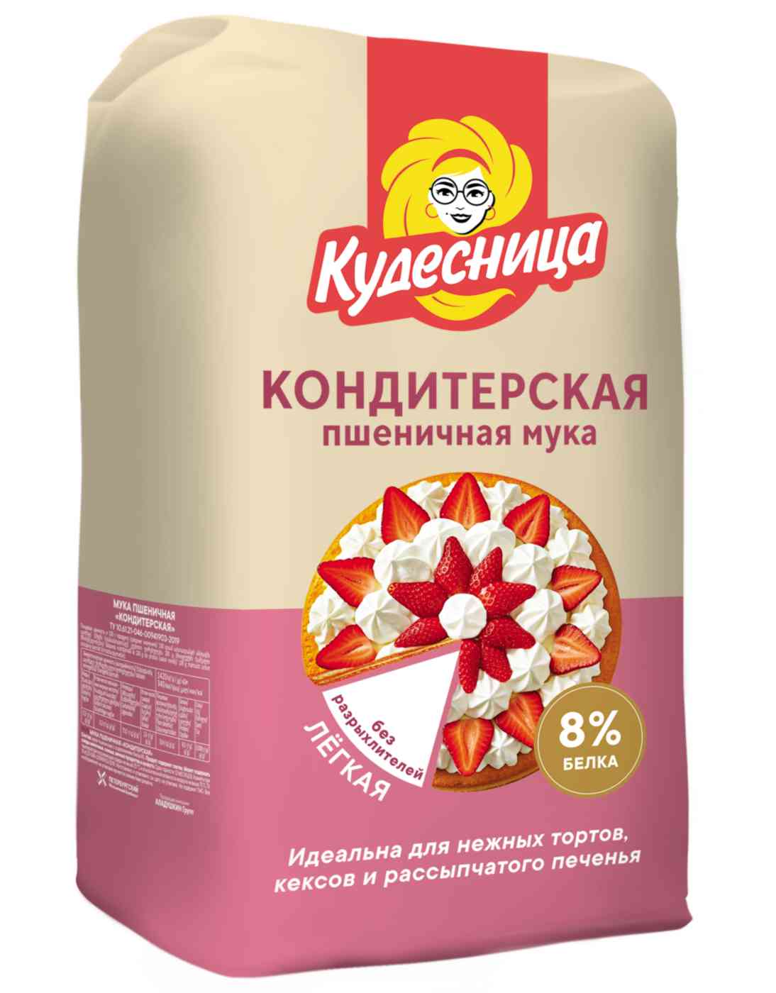 Мука пшеничная  Кудесница Кондитерская