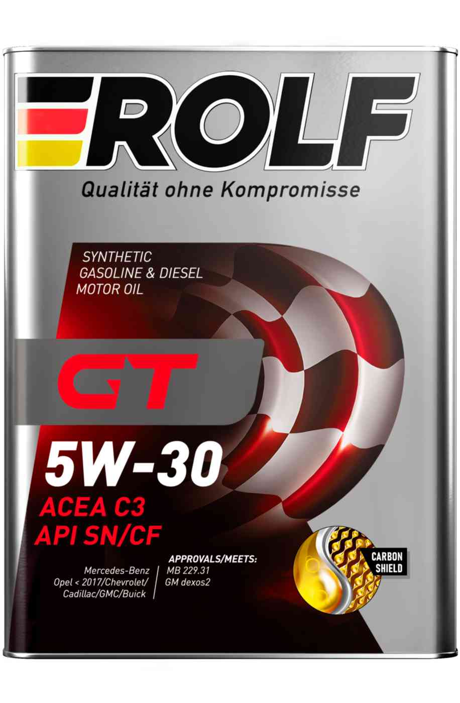 Масло моторное синтетическое ROLF GT 5W-30