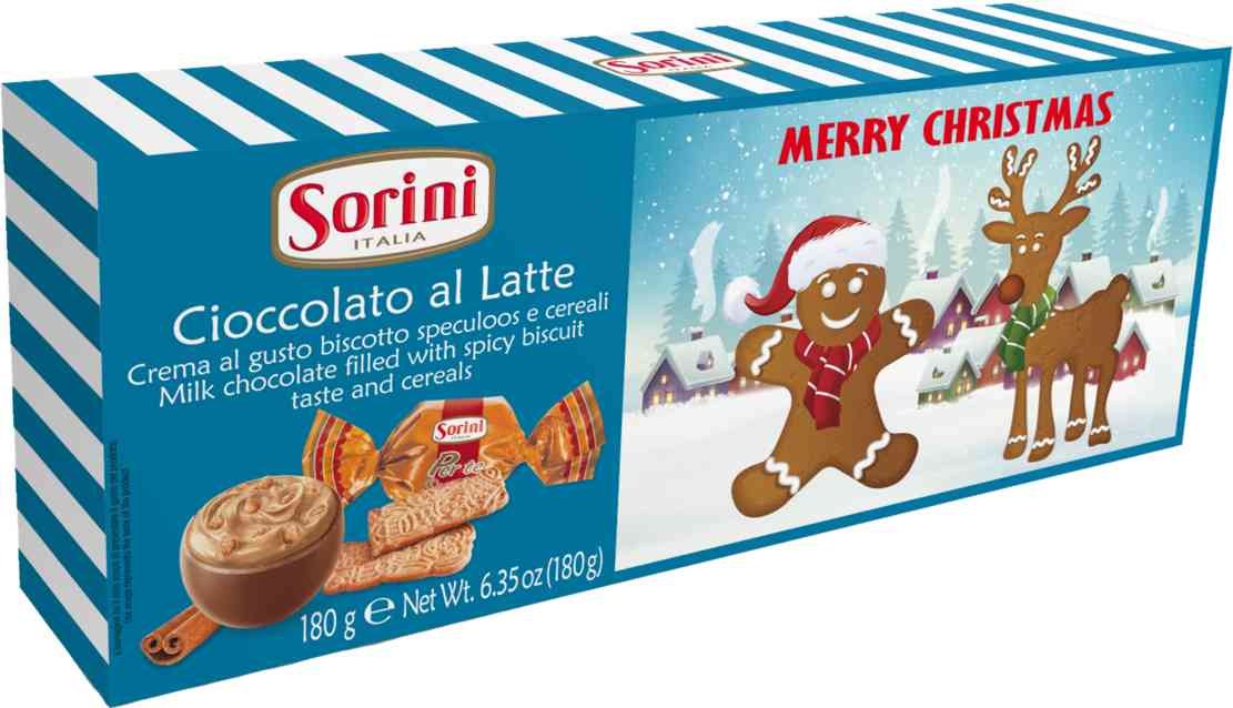 

Наборк конфет Sorini со вкусом пряного печенья и злаками в ассортименте