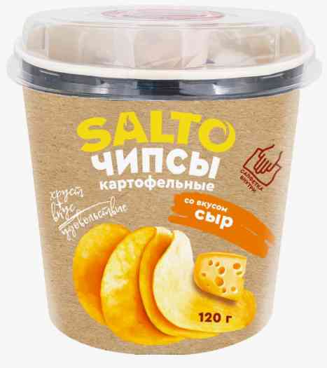 Чипсы картофельные Salto сыр