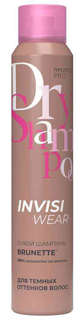 

Шампунь для темных оттенков волос сухой Прелесть Pro Invisiwear Brunette