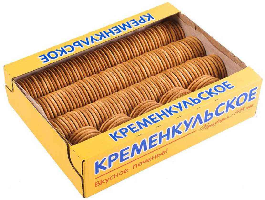 Печенье затяжное Кременкульское с какао начинкой