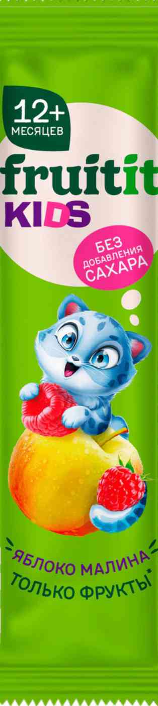 Фруктовая лента Fruit It Kids яблоко-малина