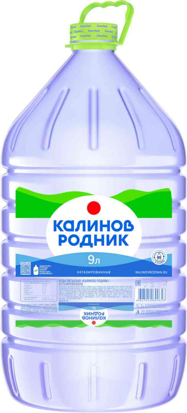 

Вода питьевая Калинов Родник для кулера негазированная