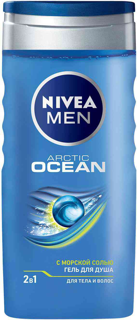 Гель для душа Arctic Ocean 2в1 NIVEA