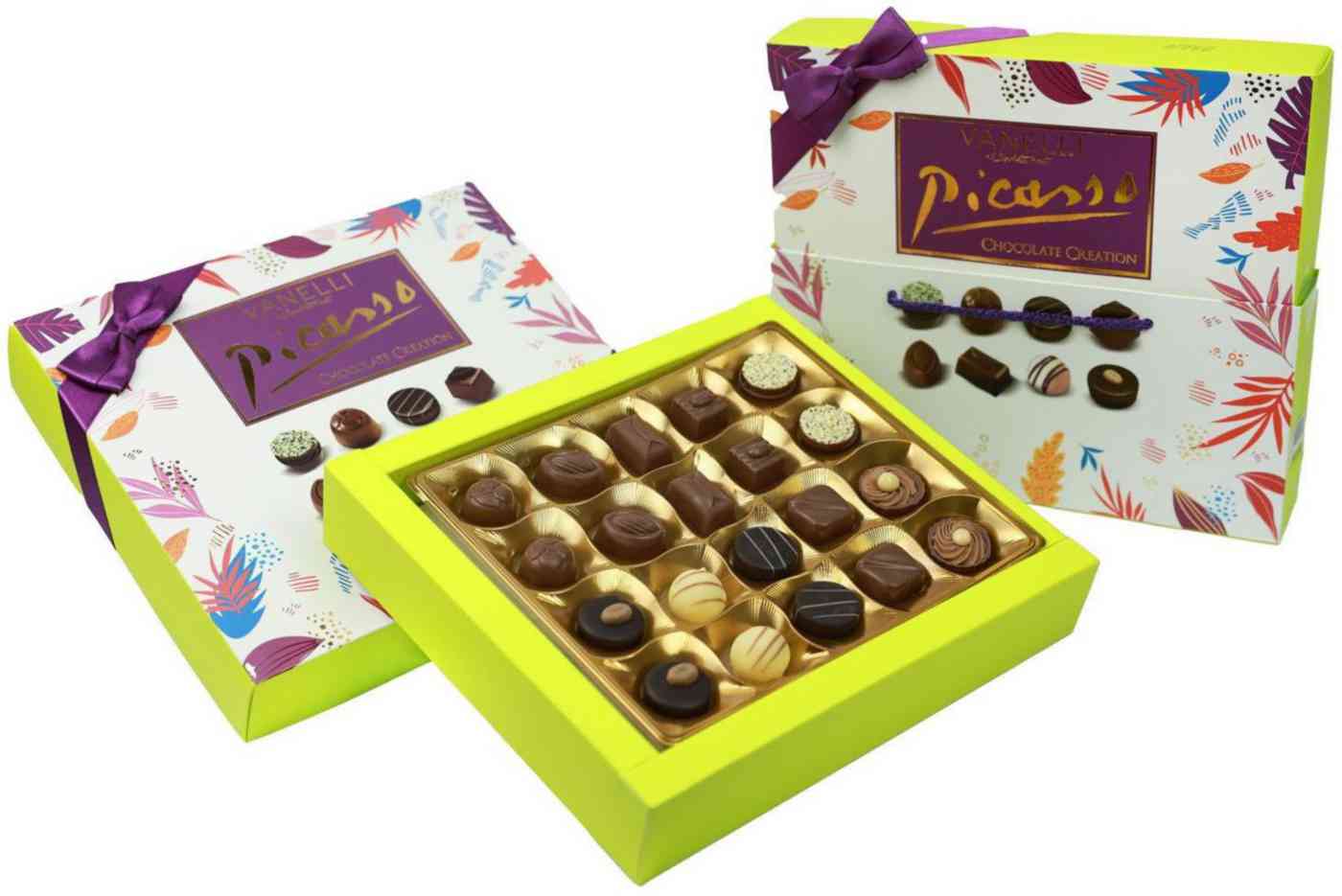Набор конфет Vanelli Picasso ассорти желтая