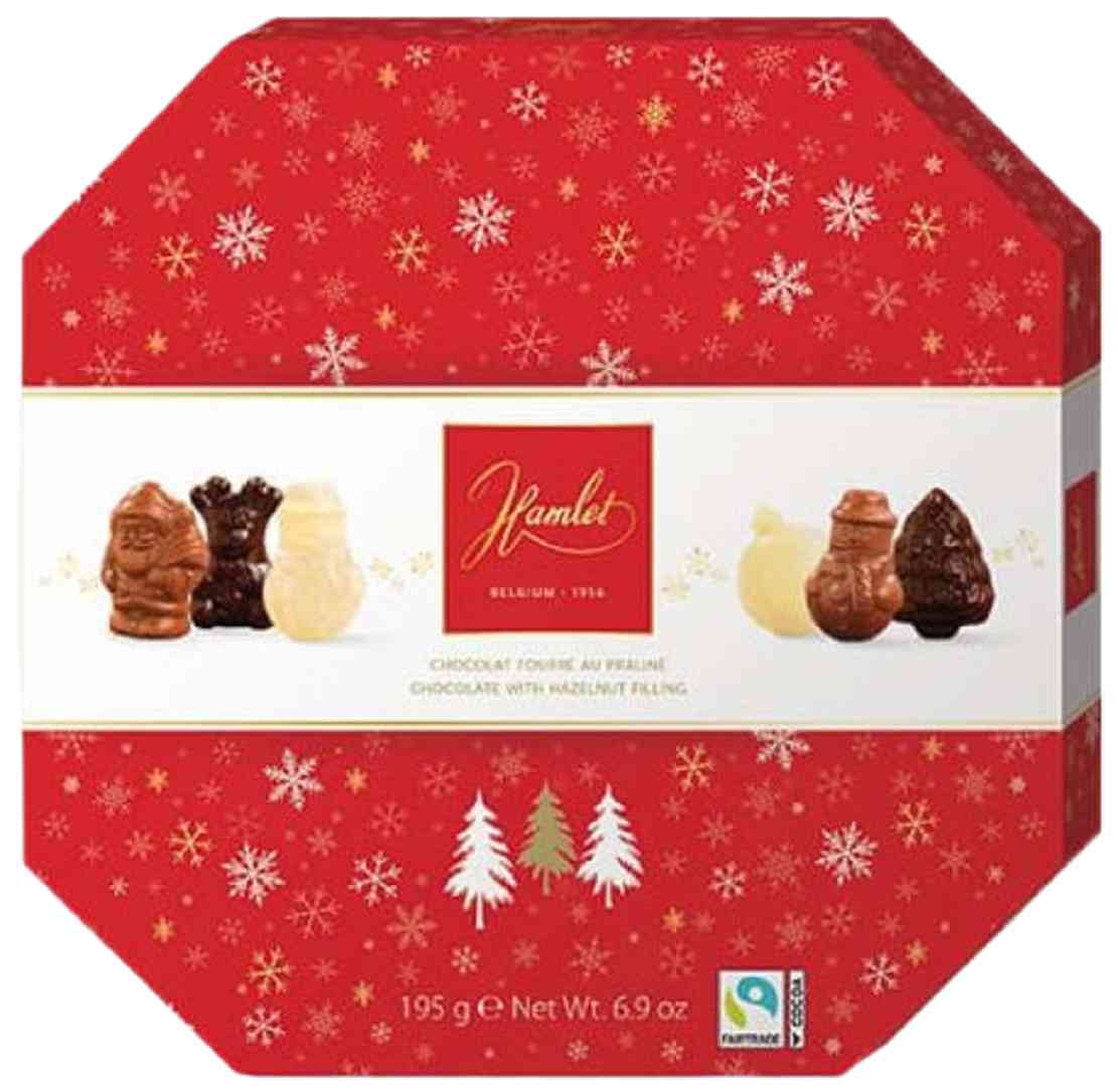 Набор конфет Hamlet Winter пралине шоколад-фундук