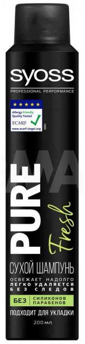 

Сухой шампунь для нормальных волос Сьёсс Pure Fresh Ежедневный уход