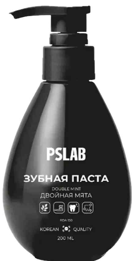 

Зубная паста PSLab интенсивно отбеливающая двойная мята-уголь