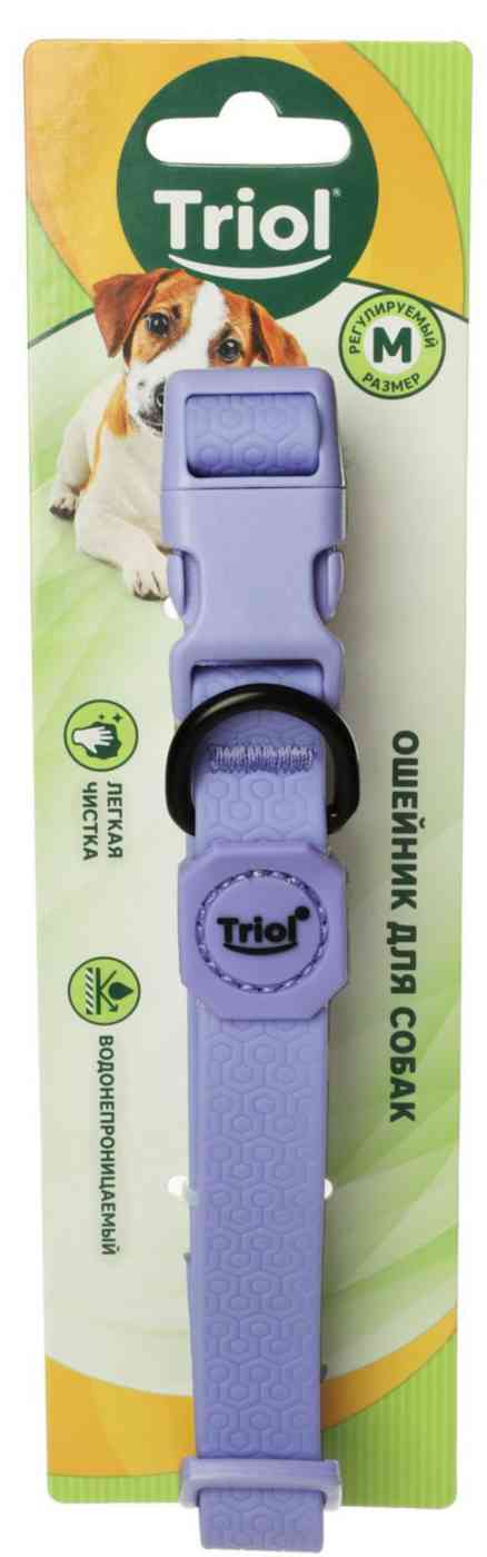 

Ошейник для собак Triol M сиреневый