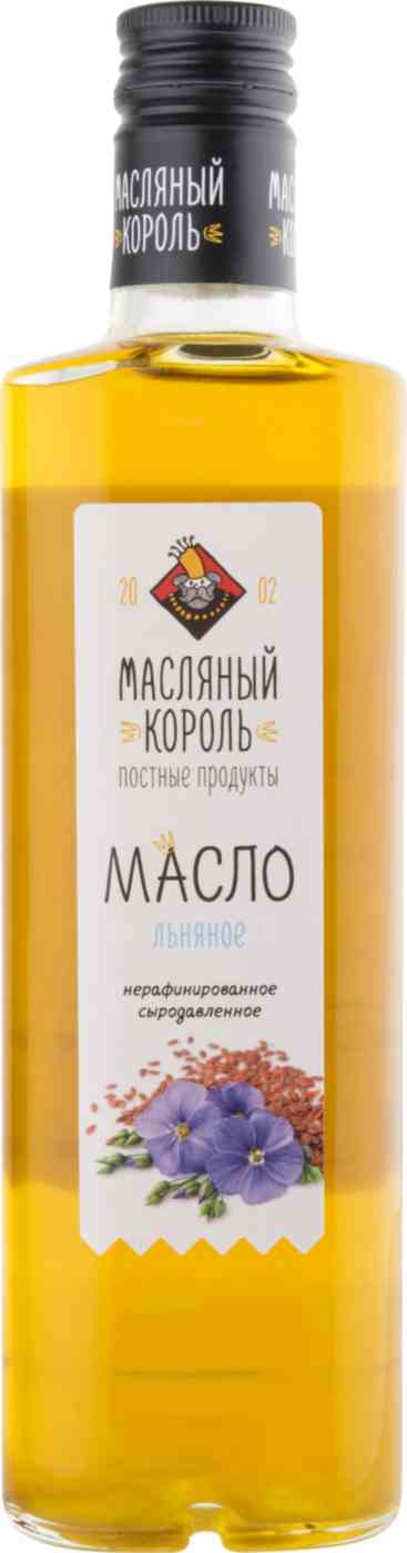 Масло льняное Масляный Король 191₽