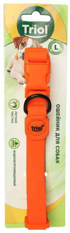 

Ошейник для собак Triol L оранжевый