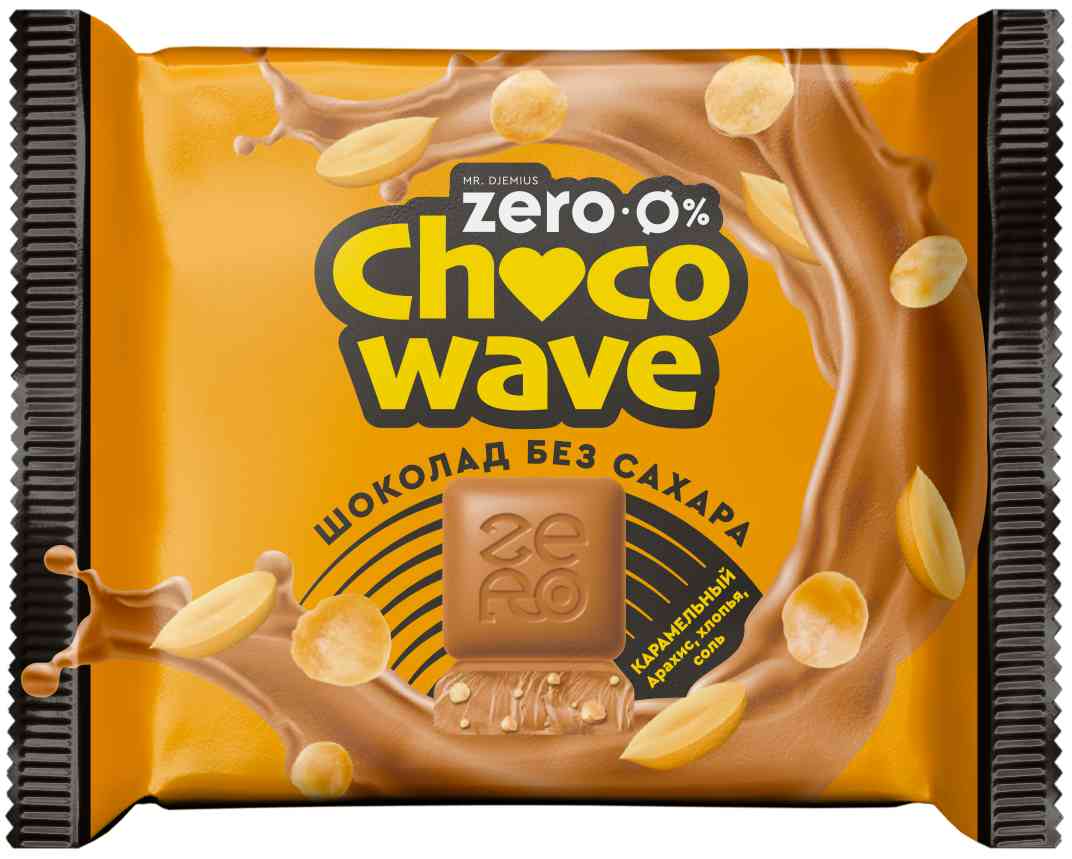 

Шоколад карамельный Choco Wave