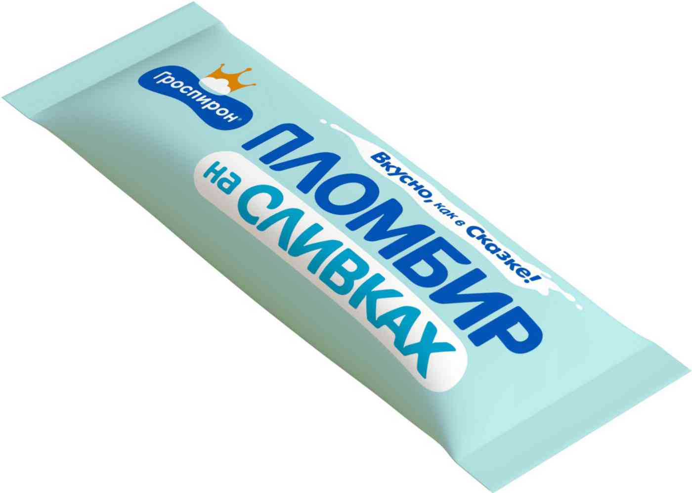 Мороженое пломбир на сливках Гроспирон