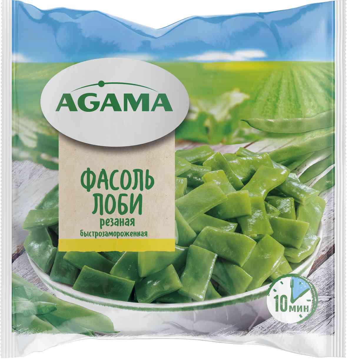 

Фасоль лоби Agama резаная