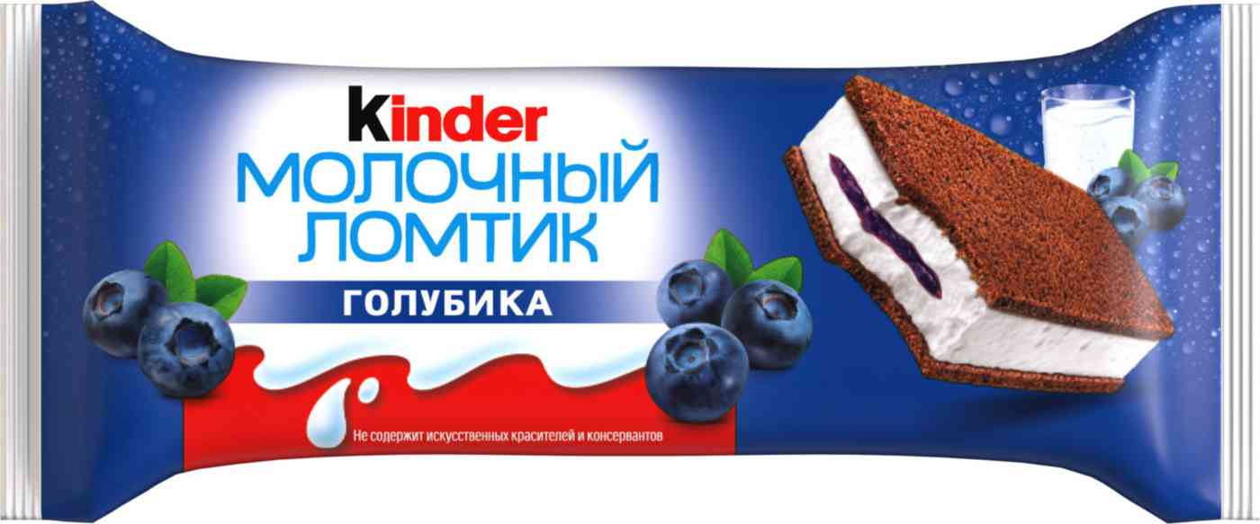 

Пирожное бисквитное Kinder