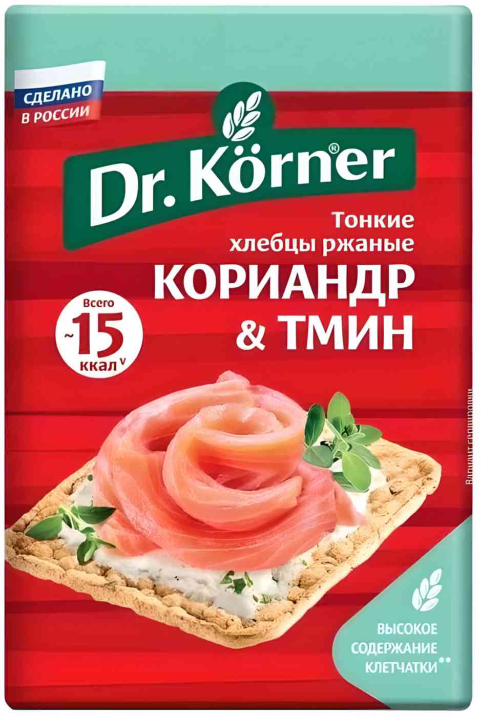 Хлебцы ржаные Dr. Körner