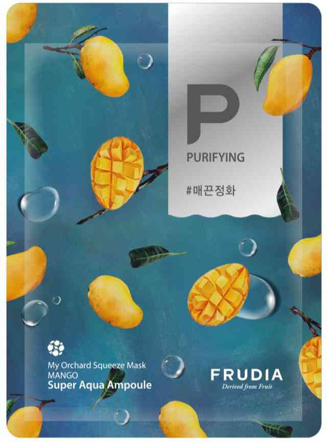 FRUDIA Смягчающая маска с манго 20