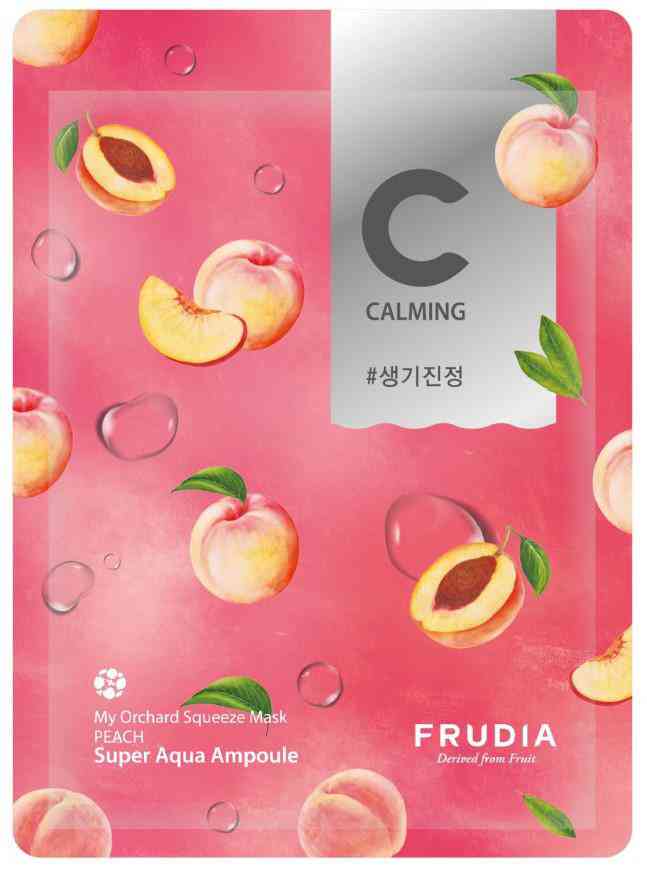 Маска для лица тканевая Frudia питательная с персиком