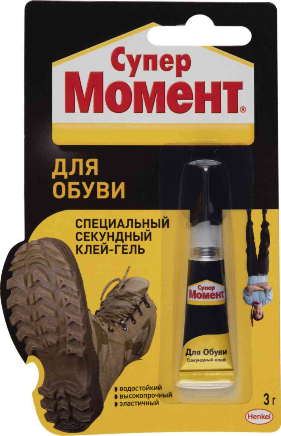

Клей-гель для обуви Момент Супер Секундный