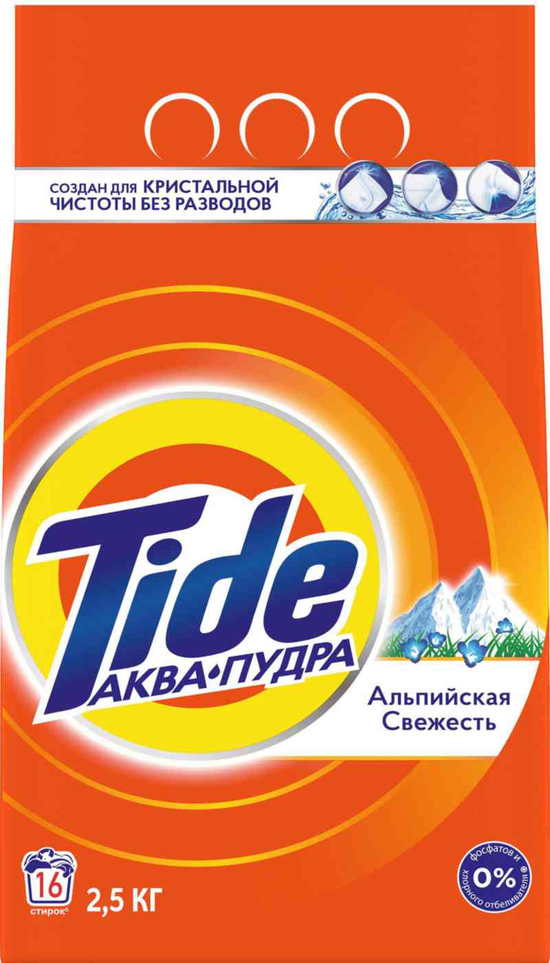 Стиральный порошок для белого белья  Tide