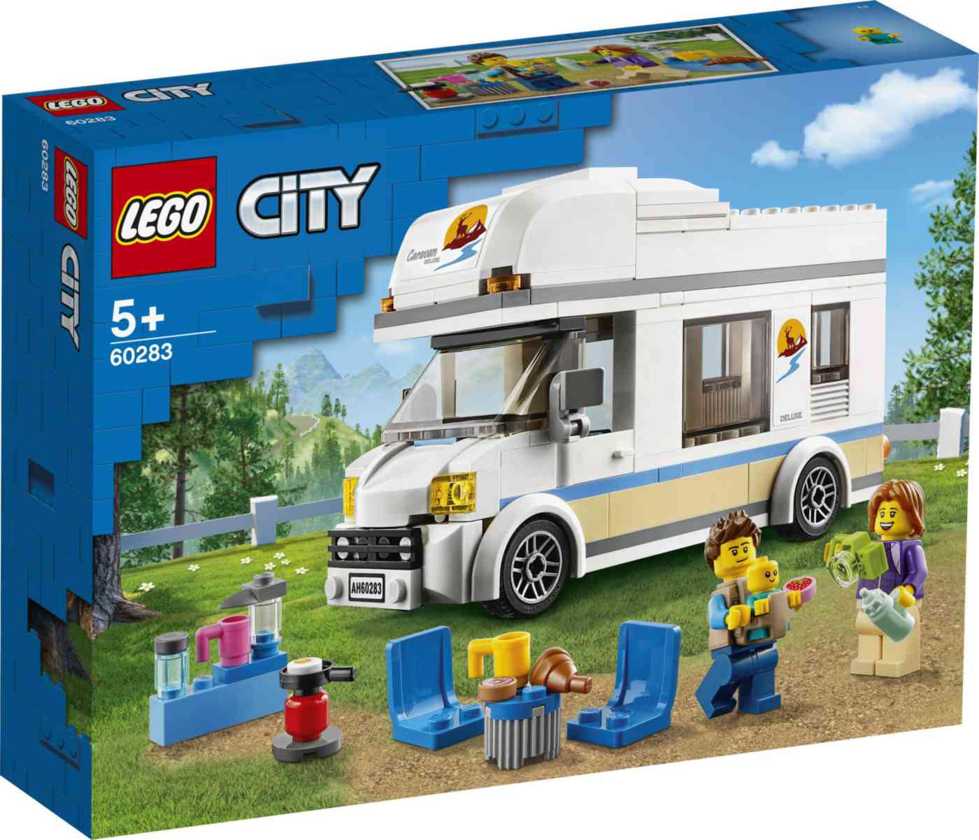 

Конструктор 60283 Отпуск в доме на колёсах LEGO