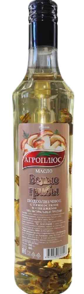 

Масло подсолнечное Агроплюс белый гриб рафинированное