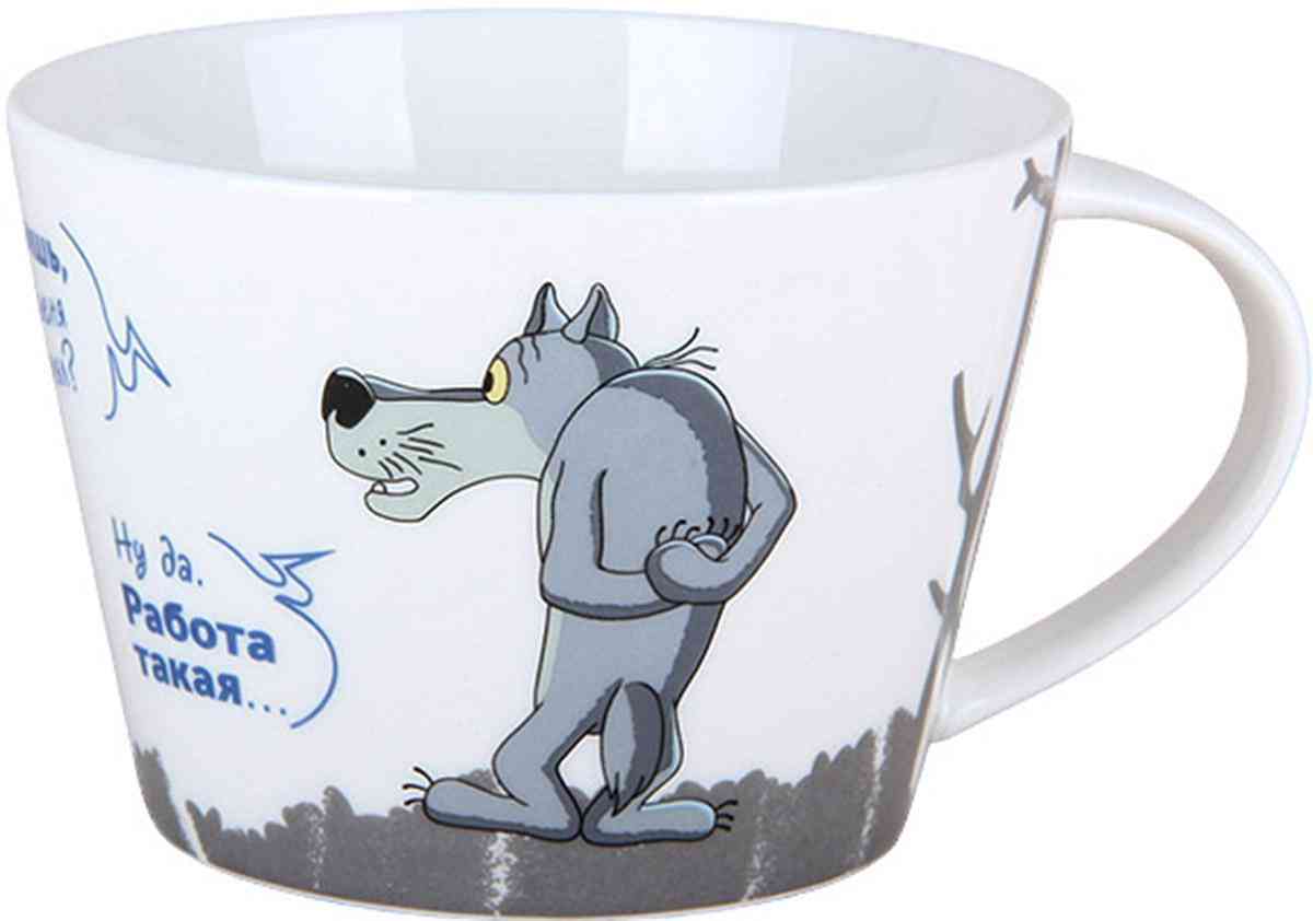 

Кружка фарфоровая Жил-был пес