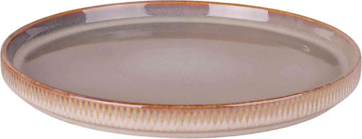 

Тарелка десертная Verge цвет бежевый