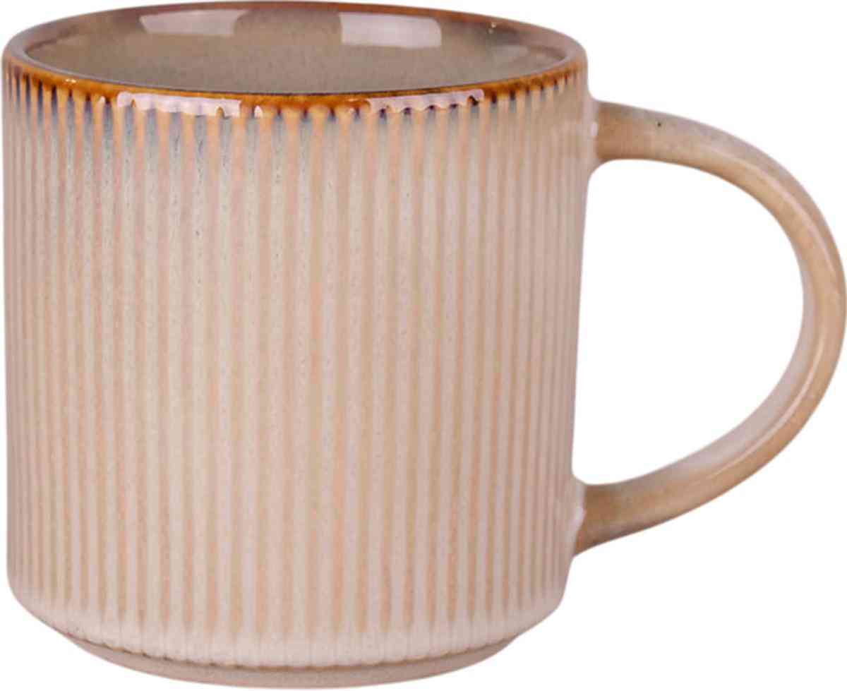 

Кружка керамическая Verge цвет бежевый