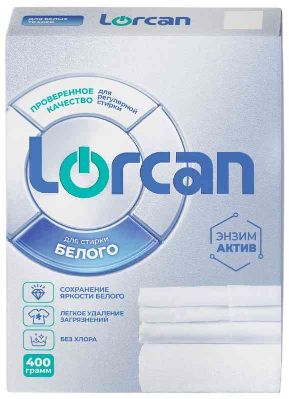 Стиральный порошок для белого белья Lorcan