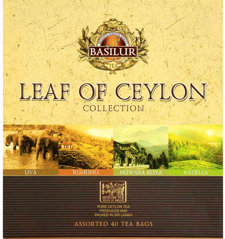 Чай черный Basilur Лист Цейлона
