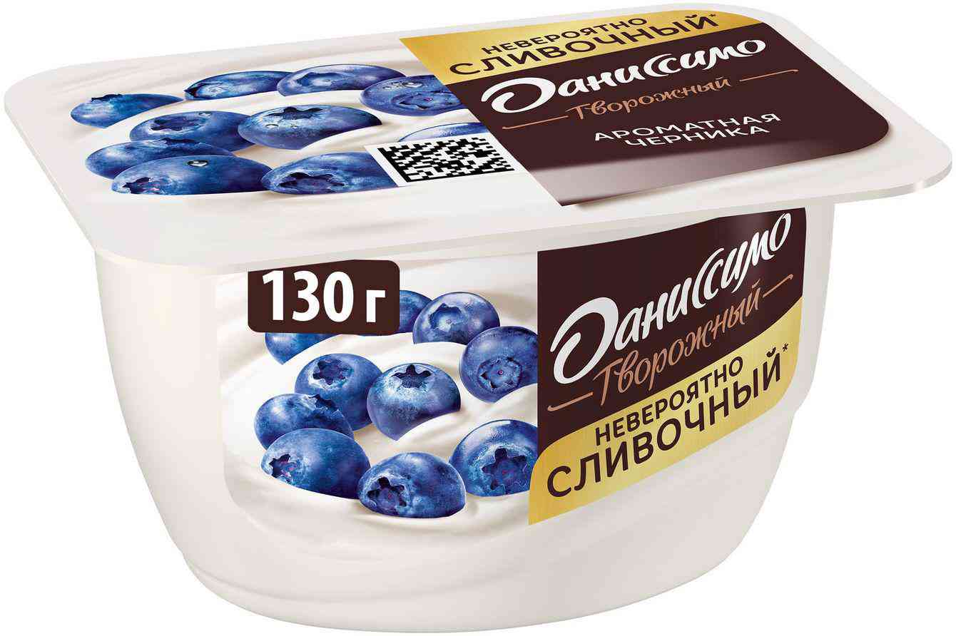 

Продукт творожный Даниссимо