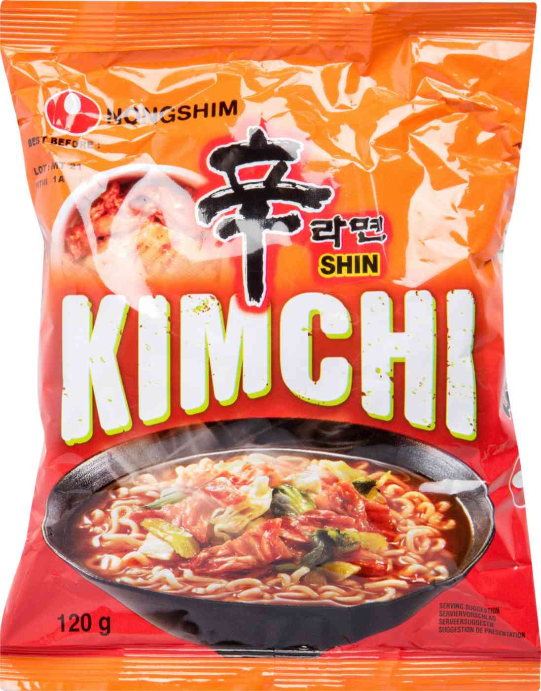 Лапша быстрого приготовления Nongshim Кимчи Рамен, 120 г — купить в Москве  в интернет-магазине «GLOBUS»