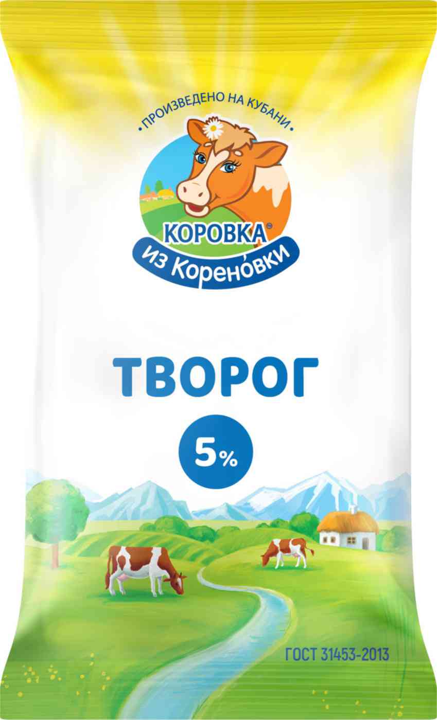 

Творог Коровка из Кореновки