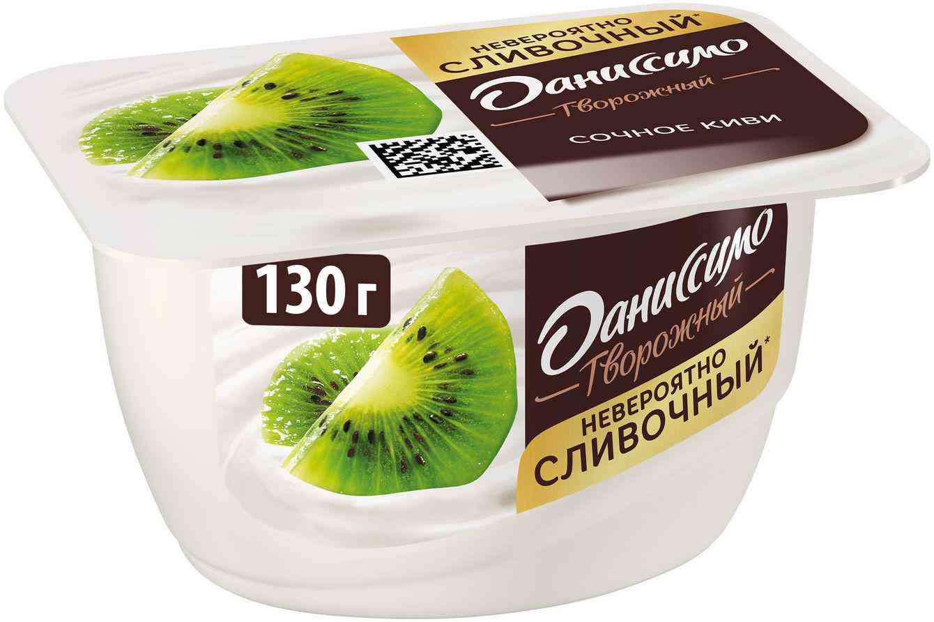 

Продукт творожный Даниссимо