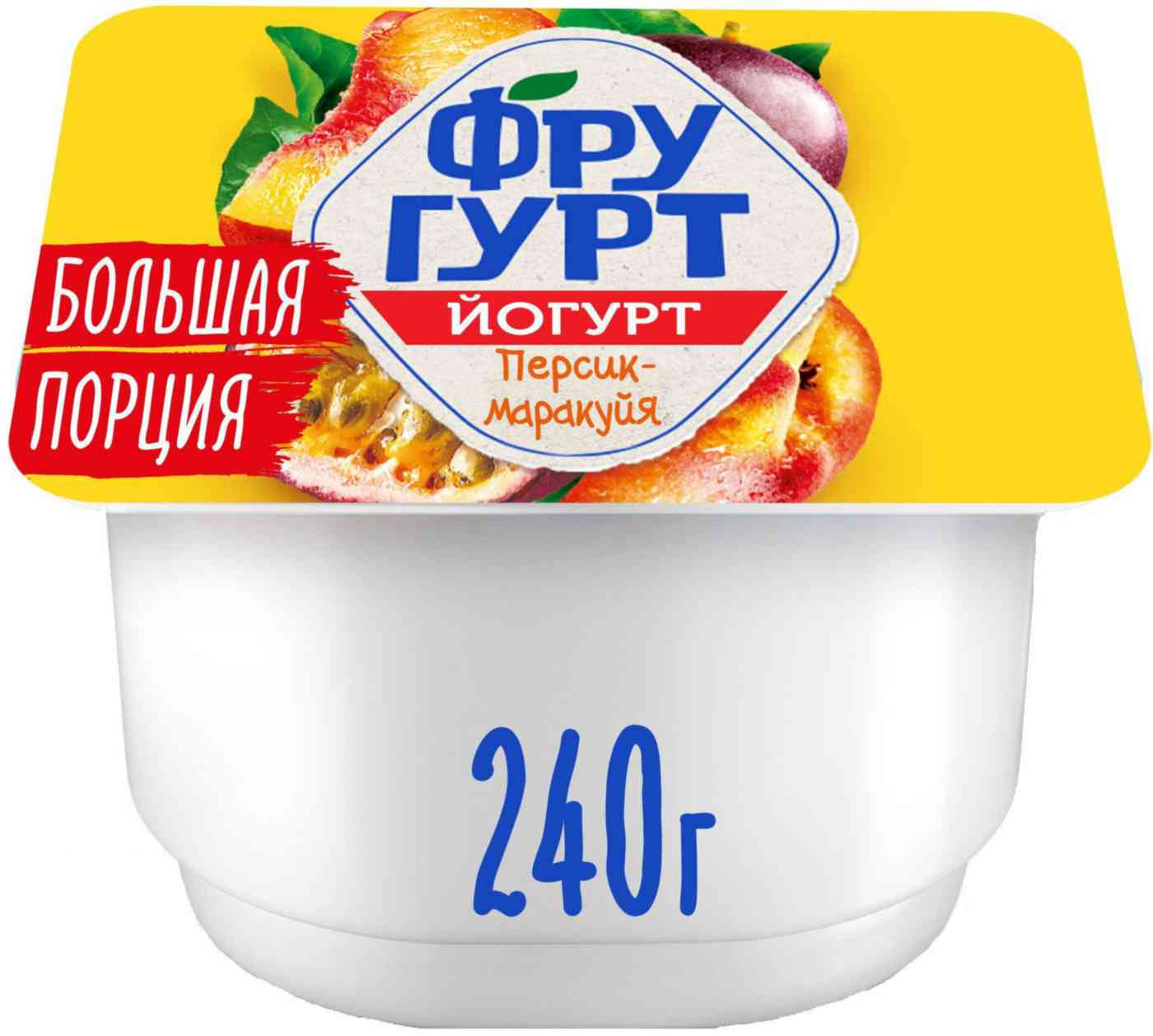 Йогурт вязкий живой Фругурт 67₽