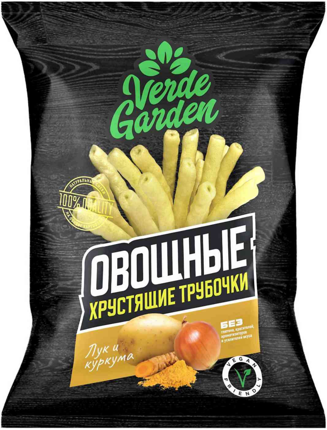 

Хрустящие трубочки овощные Verde Garden