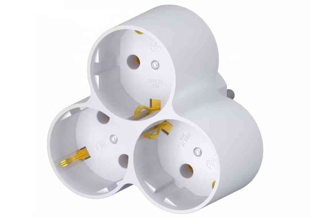 

Разветвитель-тройник с заземлением Фотон