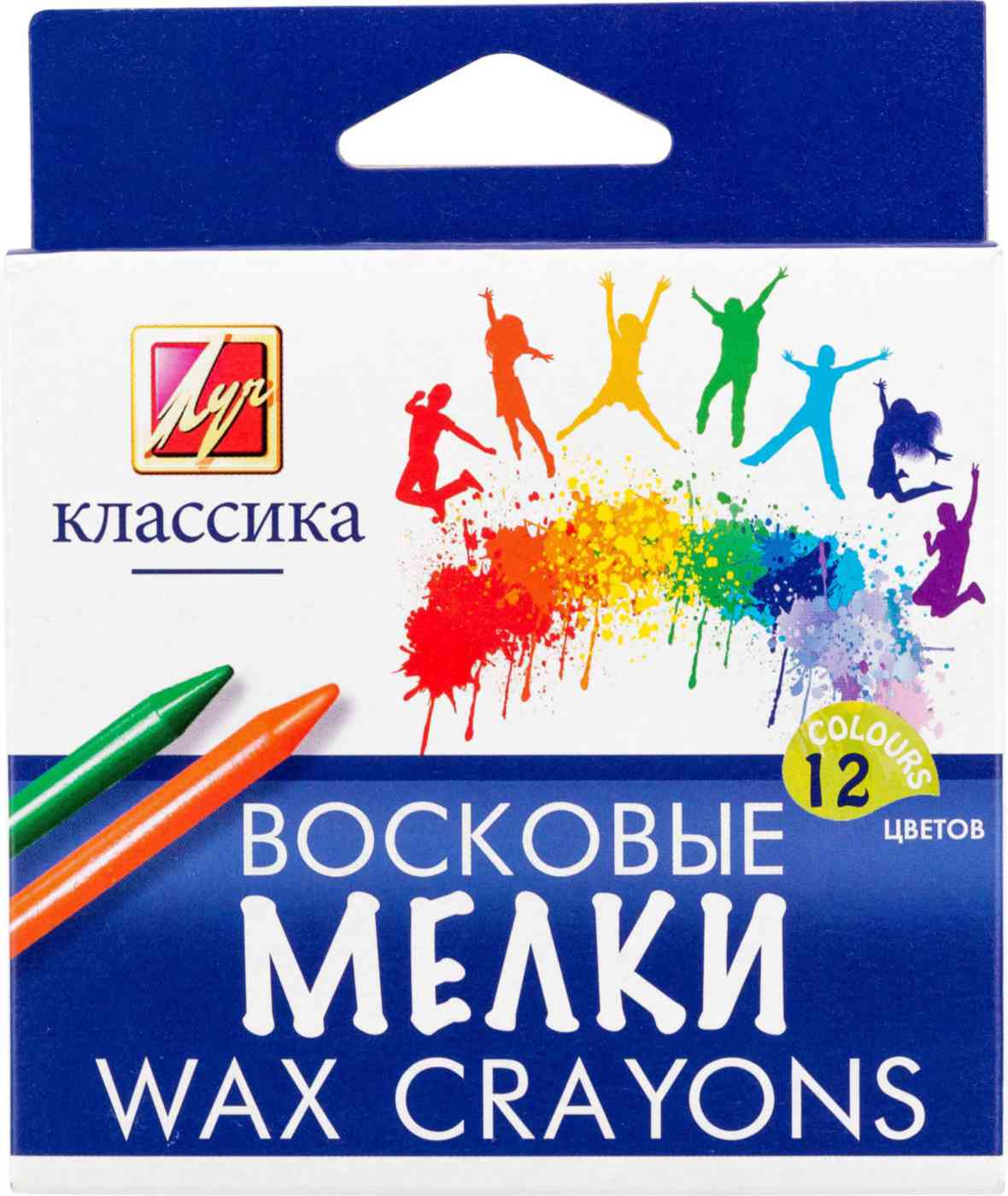 

Мелки восковые цветные Луч