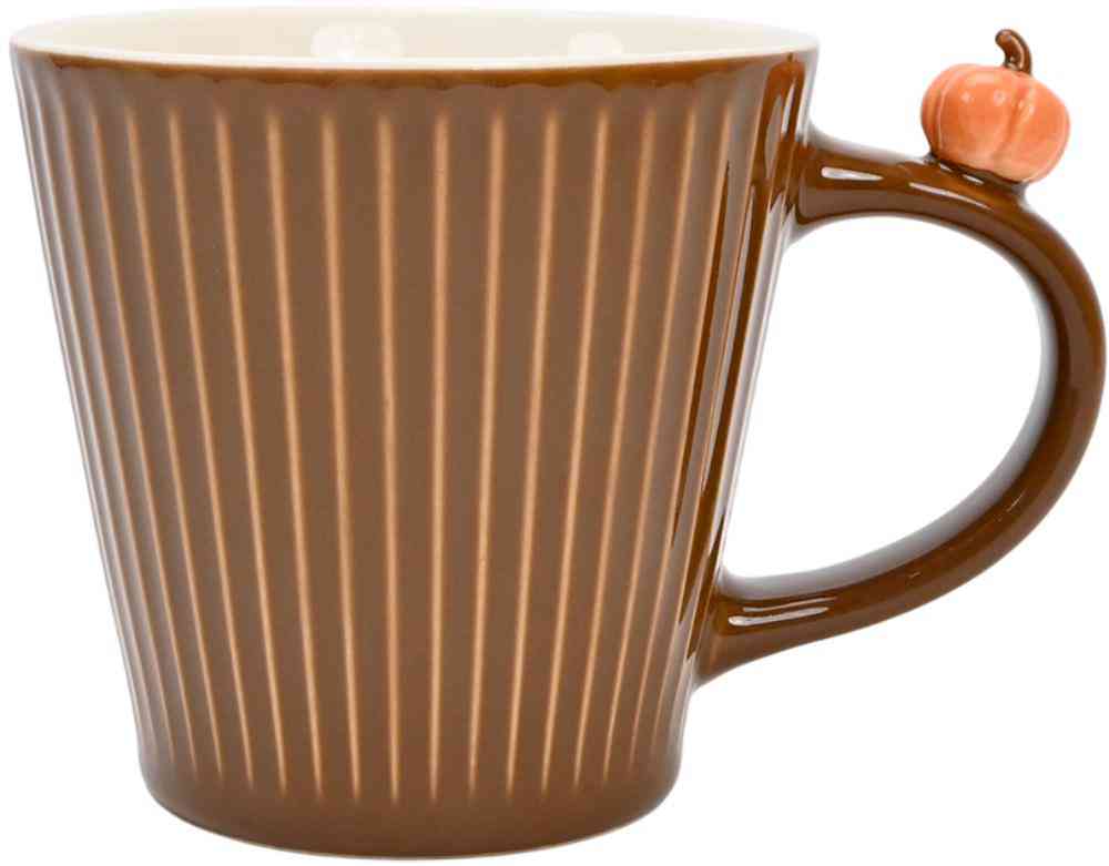 Кружка фарфоровая Royal Rabit Cup коричневая