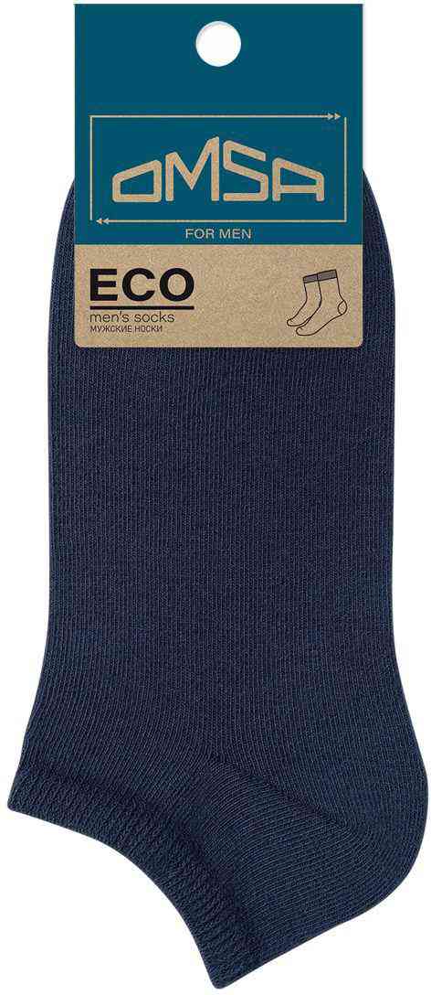 

Носки мужские ECO 404 супер-укороченные, цвет синий