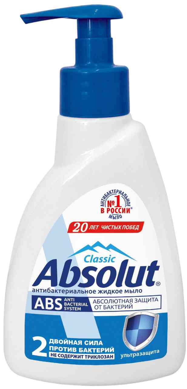 

Жидкое мыло антибактериальное Absolut